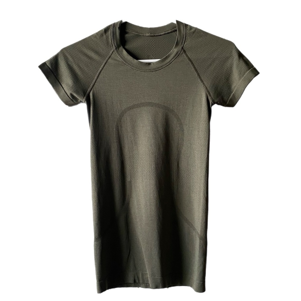 Lululemon Swiftly Olive Tee XS/2